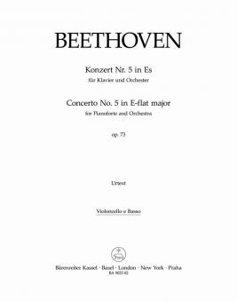 Concerto No. 5 en mi bémol majeur op. 73 