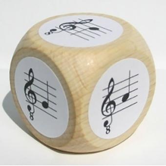 Notenwürfel für Gitarre 