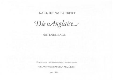 Die Anglaise 