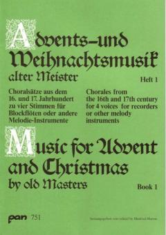 Music for Advent and Christmas by old Masters, Book 1 