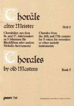 Chorales By Old Masters, Book 5 