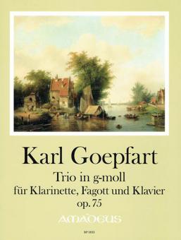 Trio en sol mineur op. 75 