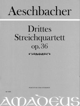 3e quatuor à cordes en do mineur op. 36 