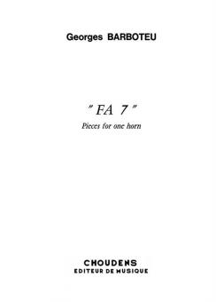 Fa 7 - Pieces For One Horn 