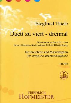 Duett zu viert - dreimal 