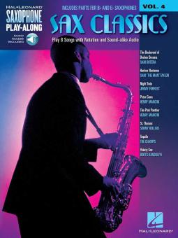 Saxophone Play-Along Vol. 4: Sax Classics 