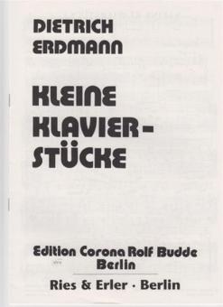 Kleine Klavierstücke 