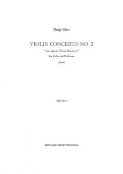 Violin Concerto No.2 'American Four Seasons' 
