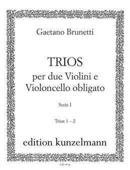6 Trios Serie I, Heft 1 