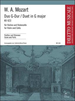Duo G-Dur KV 423 