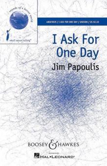 I Ask For One Day 