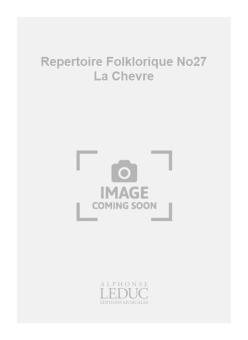 Repertoire Folklorique No 27 