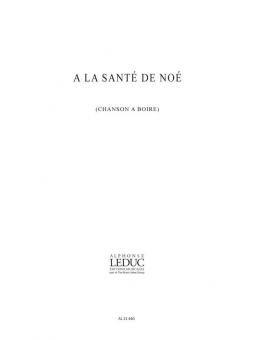 A La Sante De Noe 