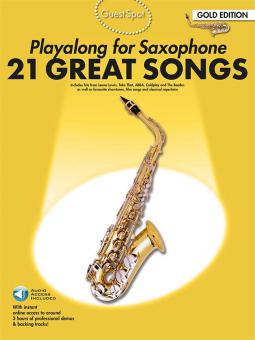 Guest Spot: Playalong for Alto Saxophone - Gold Edition 