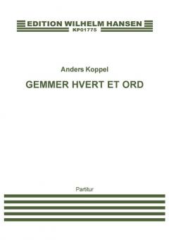 Gemmer Hvert Et Ord 
