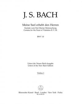 Mon âme exalte le Seigneur BWV 10 