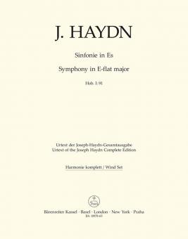 Symphonie en mi bémol majeur Hob. I:91 