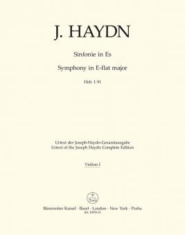 Symphonie en mi bémol majeur Hob. I:91 
