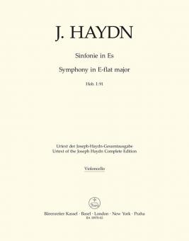 Symphonie en mi bémol majeur Hob. I:91 