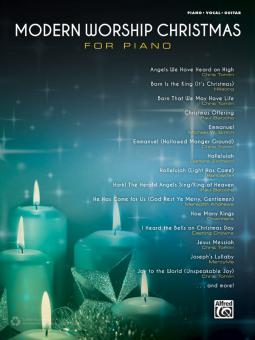 Modern Worship Christmas for Piano 