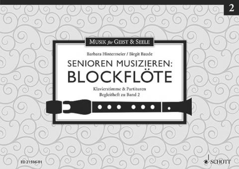 Senioren musizieren: Blockflöte 2 (Begleitheft) Standard