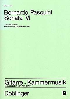 Sonata VI e-moll 