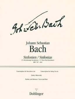 Sinfonias BWV 787-801 