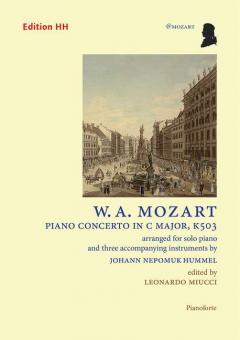 Piano concerto in C major K503 
