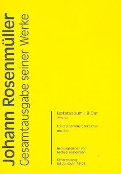 Laetatus sum I B-Dur RWV.E 122 
