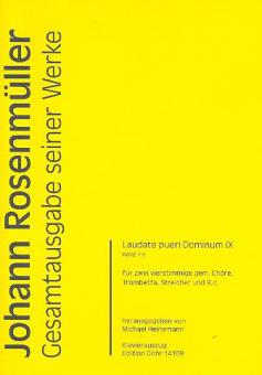Laudate pueri Dominum IX 