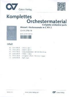 Sonate en ut majeur 