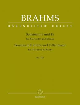 Sonates en fa mineur et mi bémol majeur op. 120 Standard
