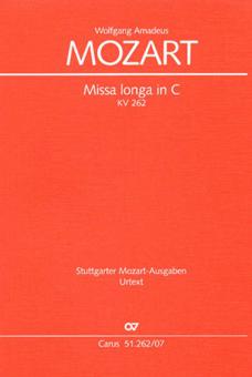 Missa longa en ut majeur 