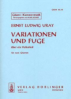 Variationen und Fuge über ein Volkslied 