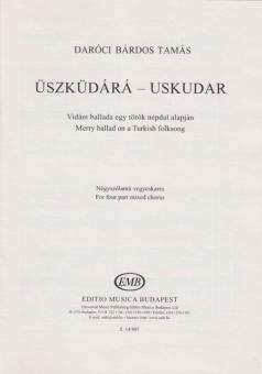 Üszküdárá - Uskudar 