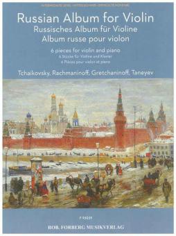 Russian Album For Violin 