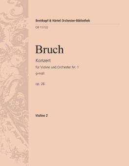 Konzert für Violine und Orchester Nr.1 g-moll op.26 