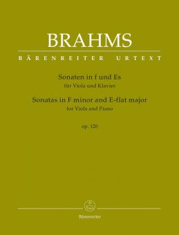 Sonates en fa mineur et mi bémol majeur op. 120 Standard