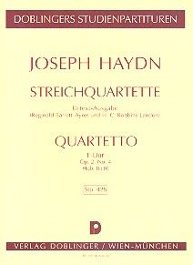 String quartet F major Hob. III:10 op. 2/4 