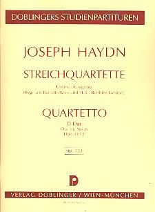 String quartet D major Hob. III:42 op. 33/6 