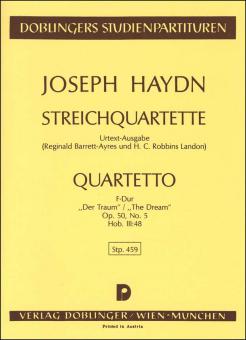 String quartet F major Hob. III:48 'The Dream' op. 50/5 
