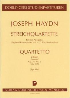 String quartet D minor Hob. III:76 op. 76/2 