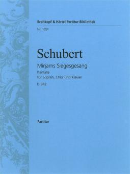Mirjams Siegesgesang op. post. 136 D 942 
