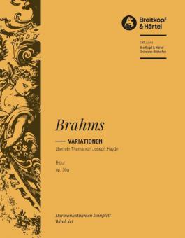Variationen über ein Thema von Joseph Haydn B-Dur op. 56a 