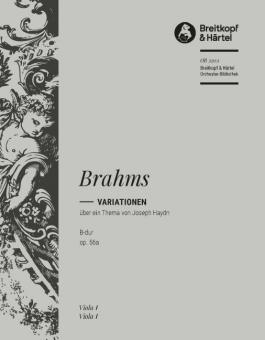 Variationen über ein Thema von Joseph Haydn B-Dur op. 56a 