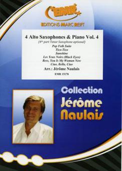 4 Alto Saxophones & Piano Vol. 4 Download