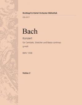 Konzert in g-moll BWV 1058 