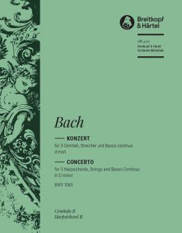 Konzert in d-Moll BWV 1063 