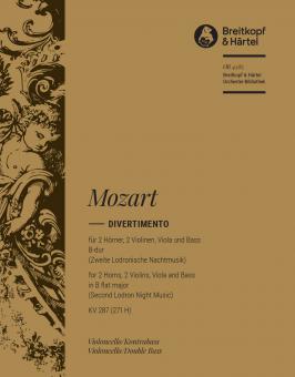 Divertimento B-Dur KV 287 
