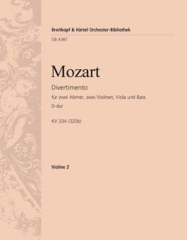 Divertimento D-Dur KV 334 